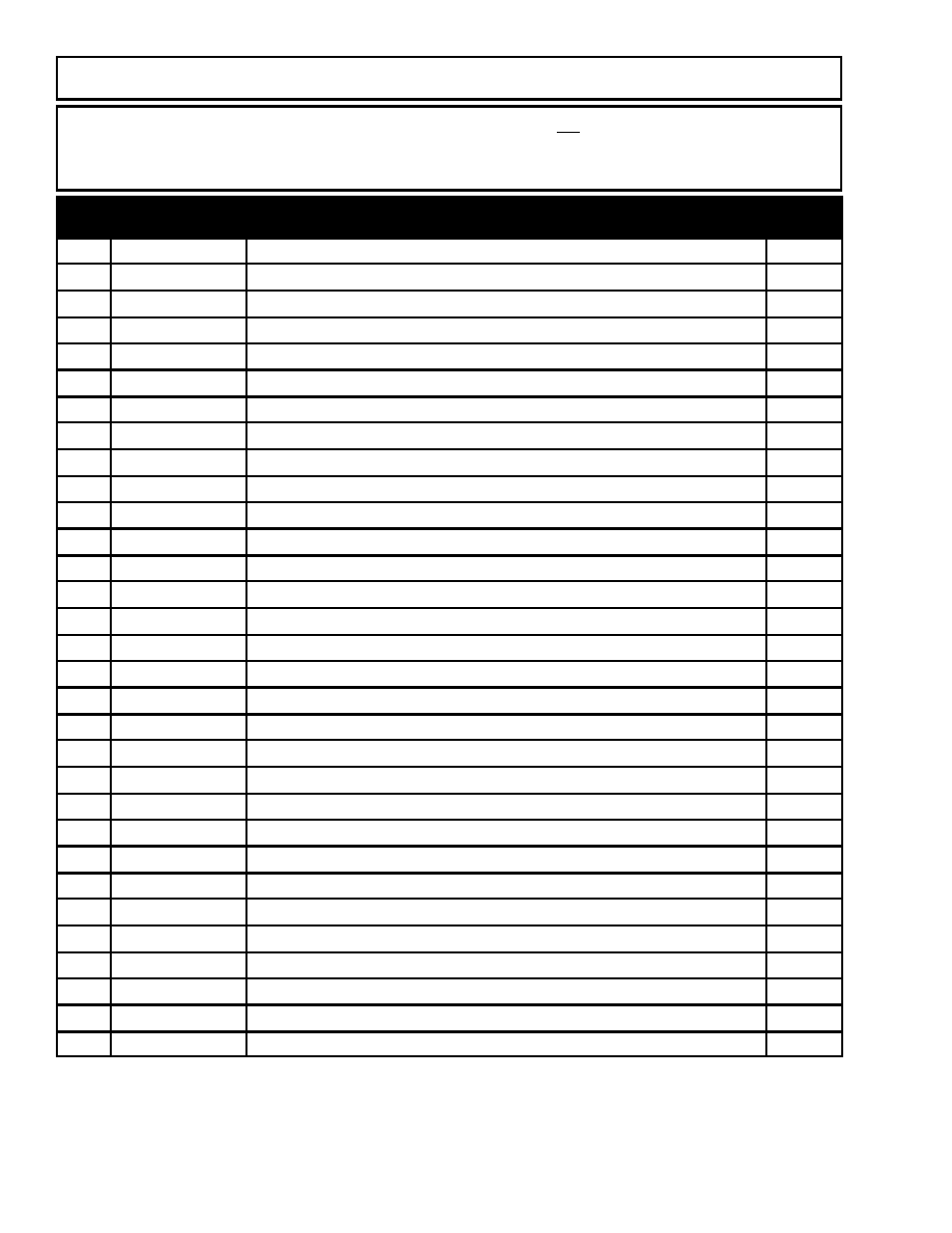 Chassis parts | I.C.T.C. Holdings Corporation 1000MD User Manual | Page 32 / 39