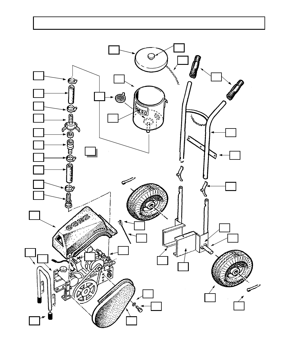 Parts schematics - 1000md | I.C.T.C. Holdings Corporation 1000MD User Manual | Page 33 / 39