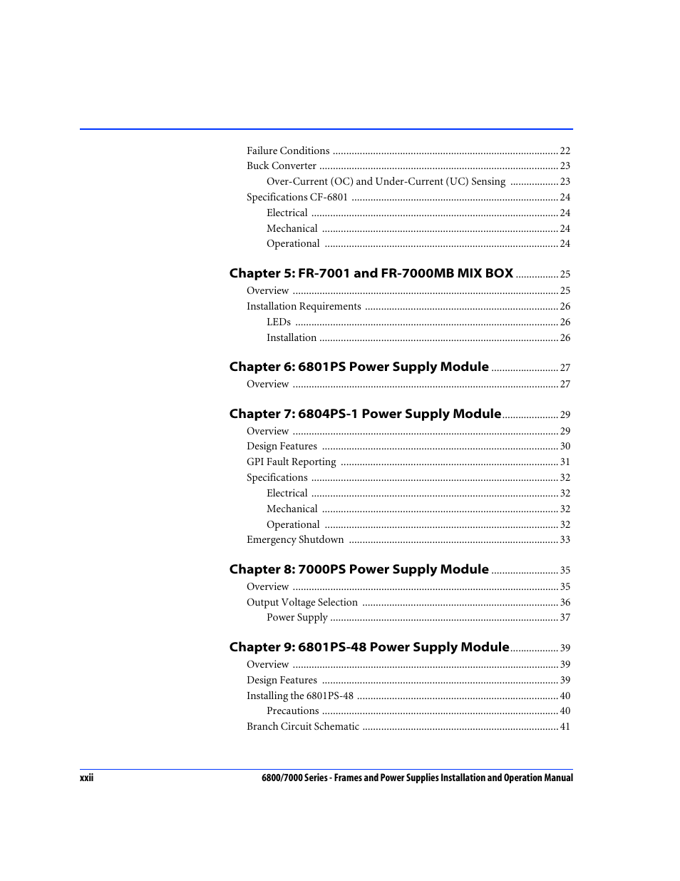 Harris Performance 7000 User Manual | Page 24 / 76