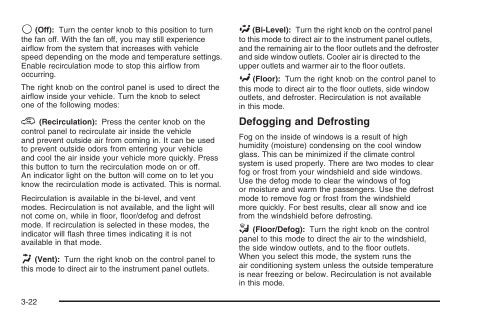 Defogging and defrosting | Hummer 2006 H3 User Manual | Page 146 / 420