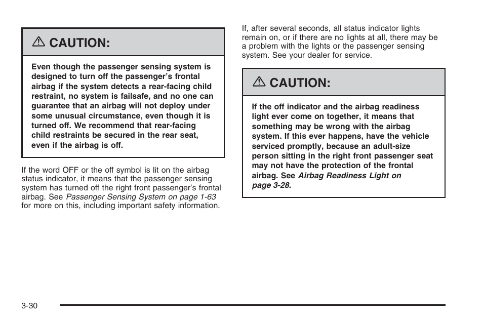 Caution | Hummer 2006 H3 User Manual | Page 154 / 420