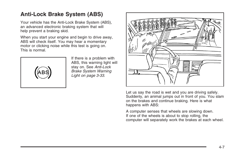 Anti-lock brake system (abs), Anti-lock brake system (abs) -7 | Hummer 2006 H3 User Manual | Page 209 / 420