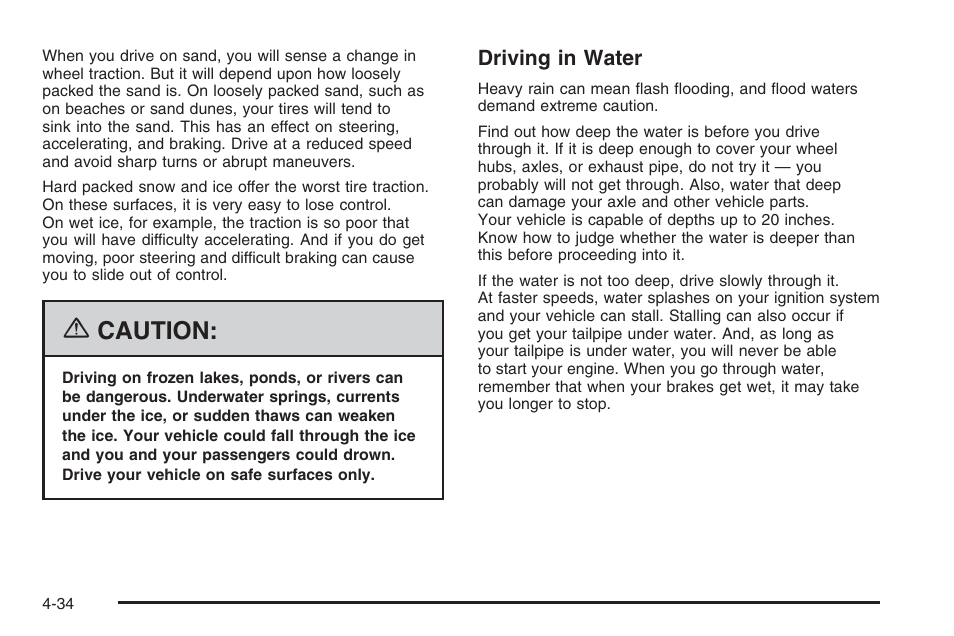 Caution | Hummer 2006 H3 User Manual | Page 236 / 420