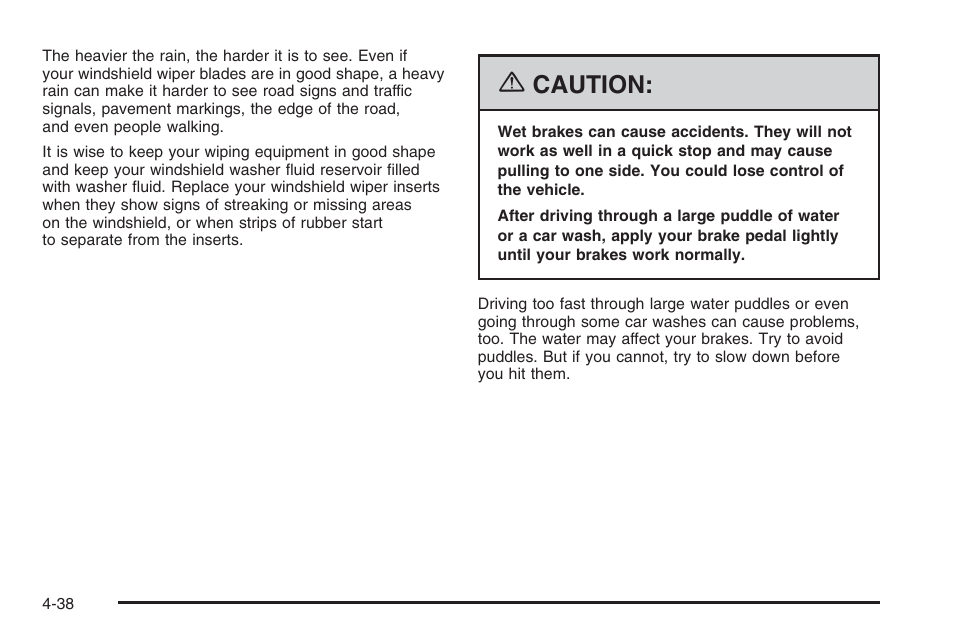 Caution | Hummer 2006 H3 User Manual | Page 240 / 420