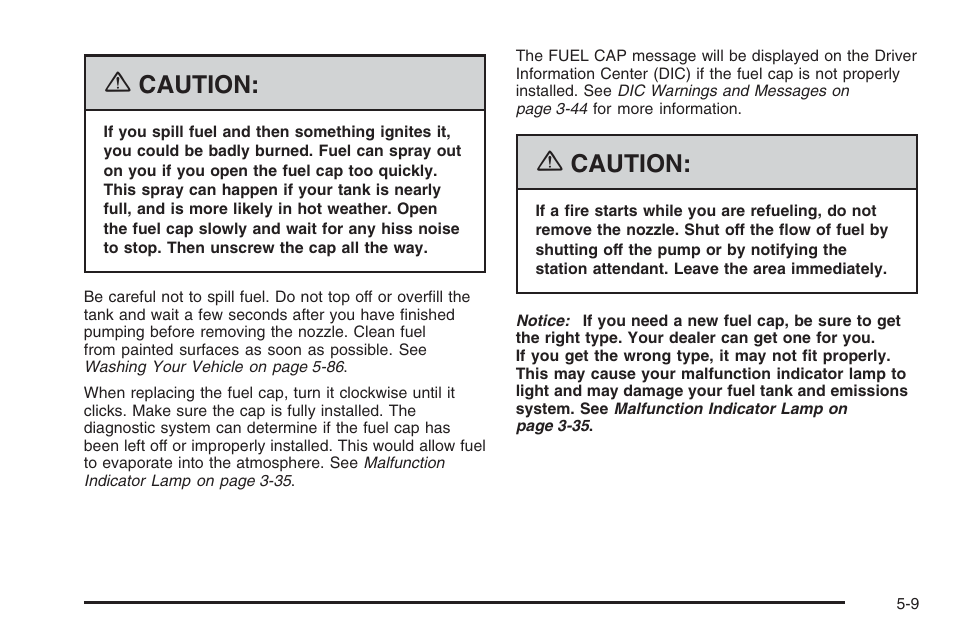 Caution | Hummer 2006 H3 User Manual | Page 281 / 420