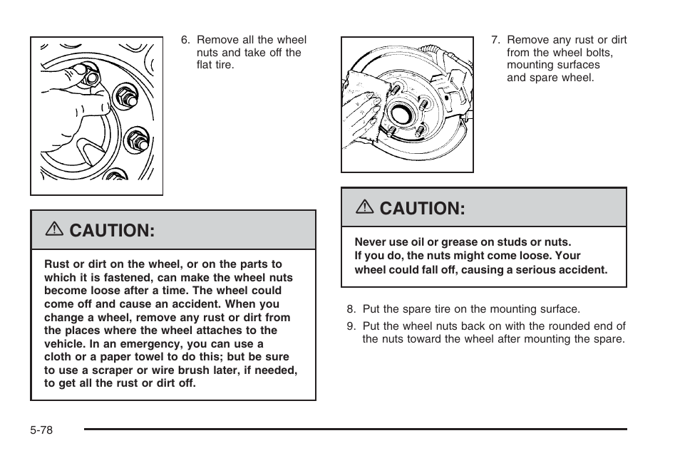 Caution | Hummer 2006 H3 User Manual | Page 350 / 420