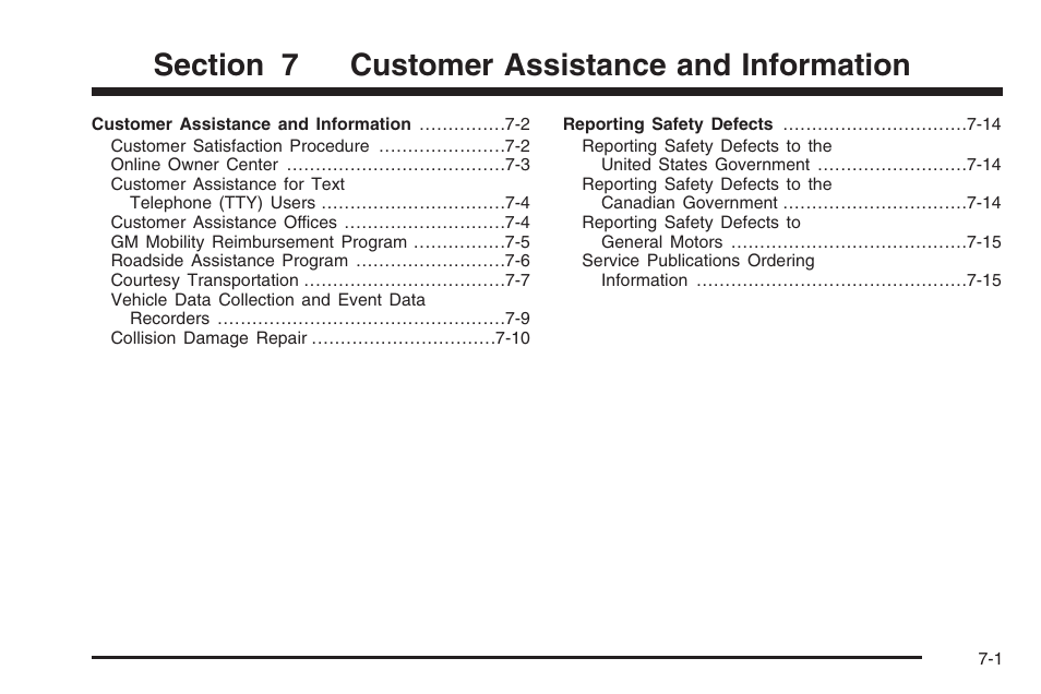 Customer assistance and information, Customer assistance and information -1 | Hummer 2006 H3 User Manual | Page 391 / 420