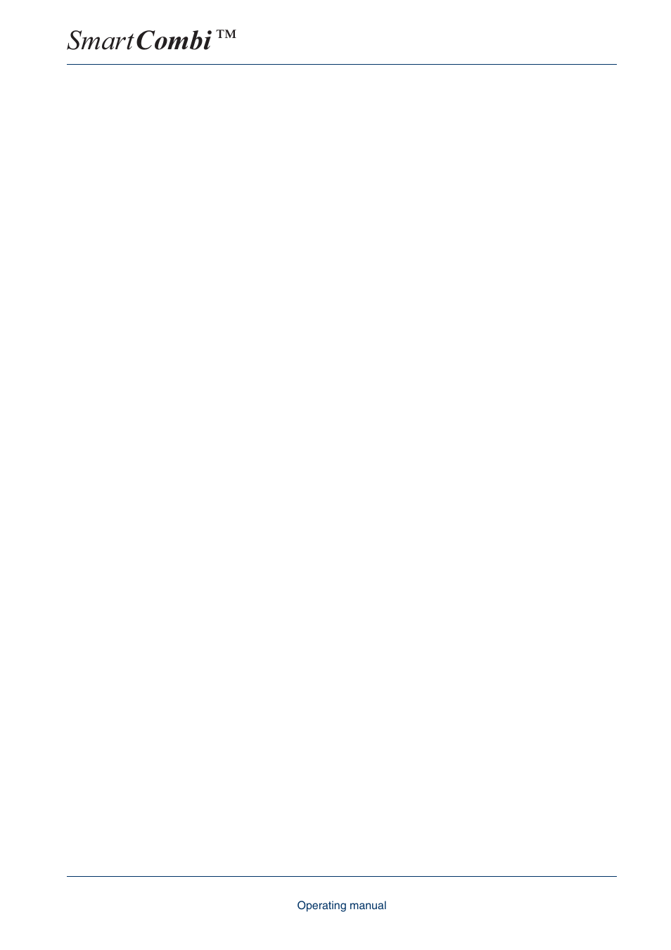 Smart combi | Henny Penny SMART COMBI FM05-061-A User Manual | Page 79 / 80