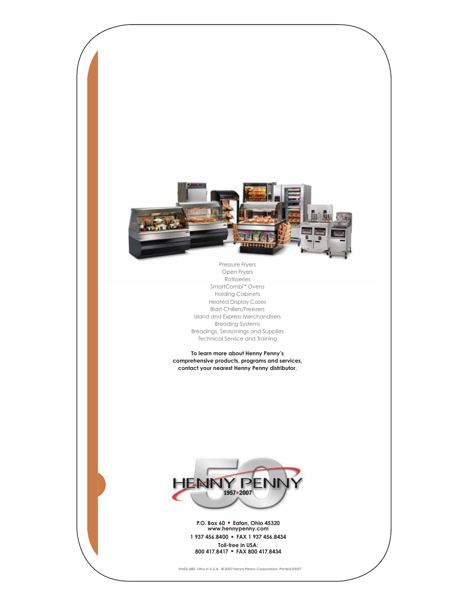 Henny Penny SmartCombi GSC-120 Gas User Manual | Page 12 / 12