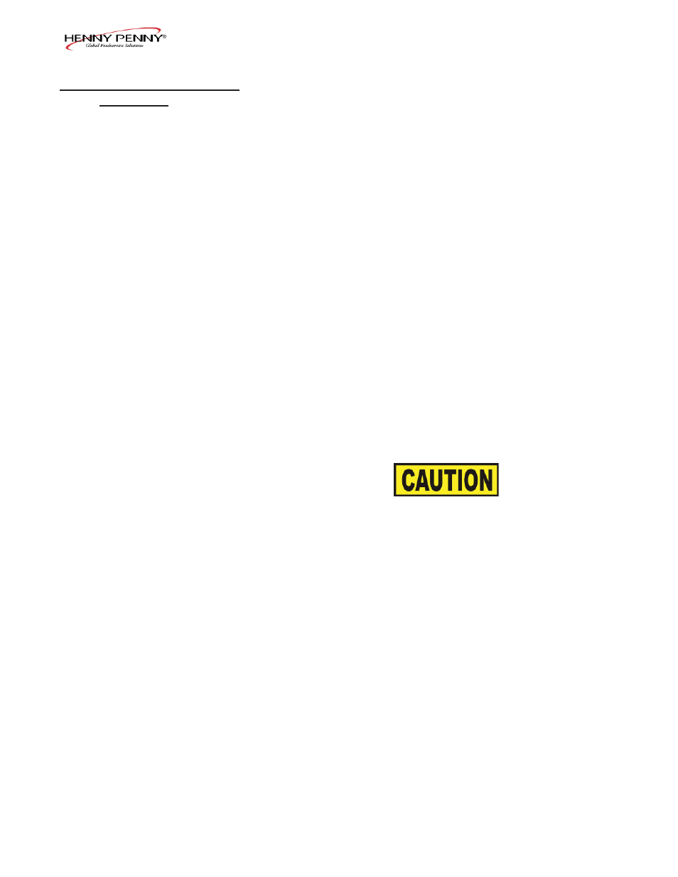 Henny Penny 592 User Manual | Page 21 / 25
