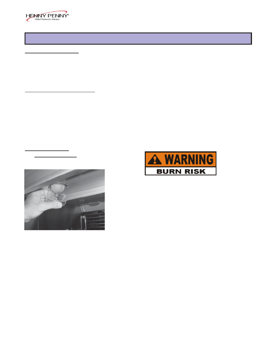 Henny Penny SCD-6/8 User Manual | 12 pages