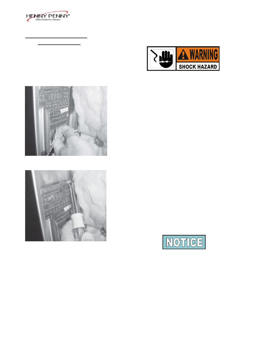 Henny Penny SCD-6/8 User Manual | Page 9 / 12