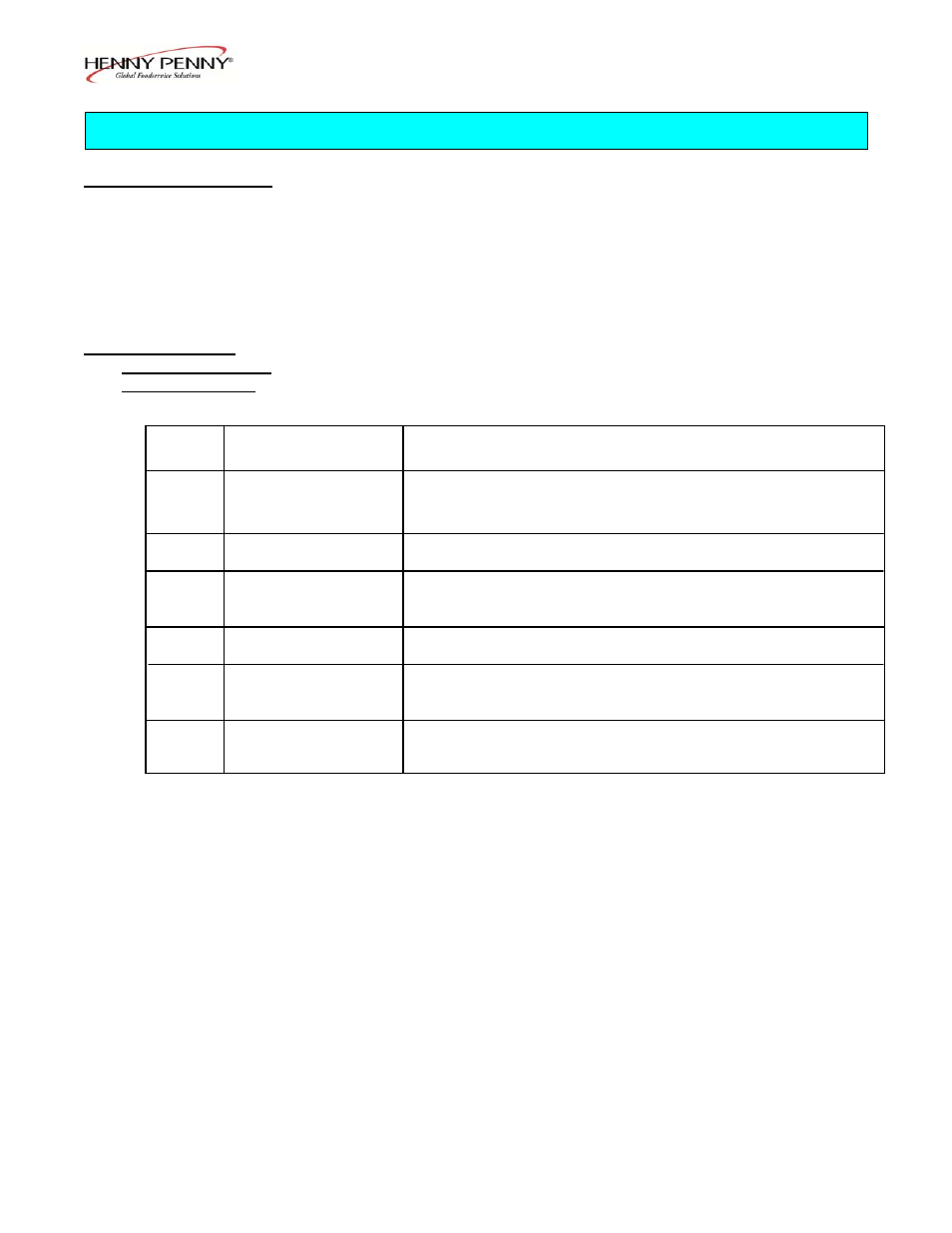 Henny Penny MP-944 User Manual | Page 10 / 18