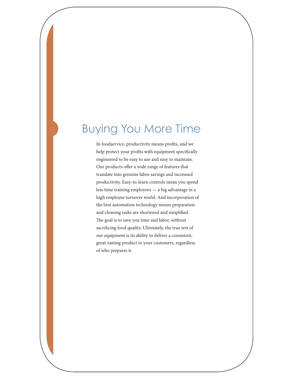 Buying you more time | Henny Penny none User Manual | Page 6 / 12