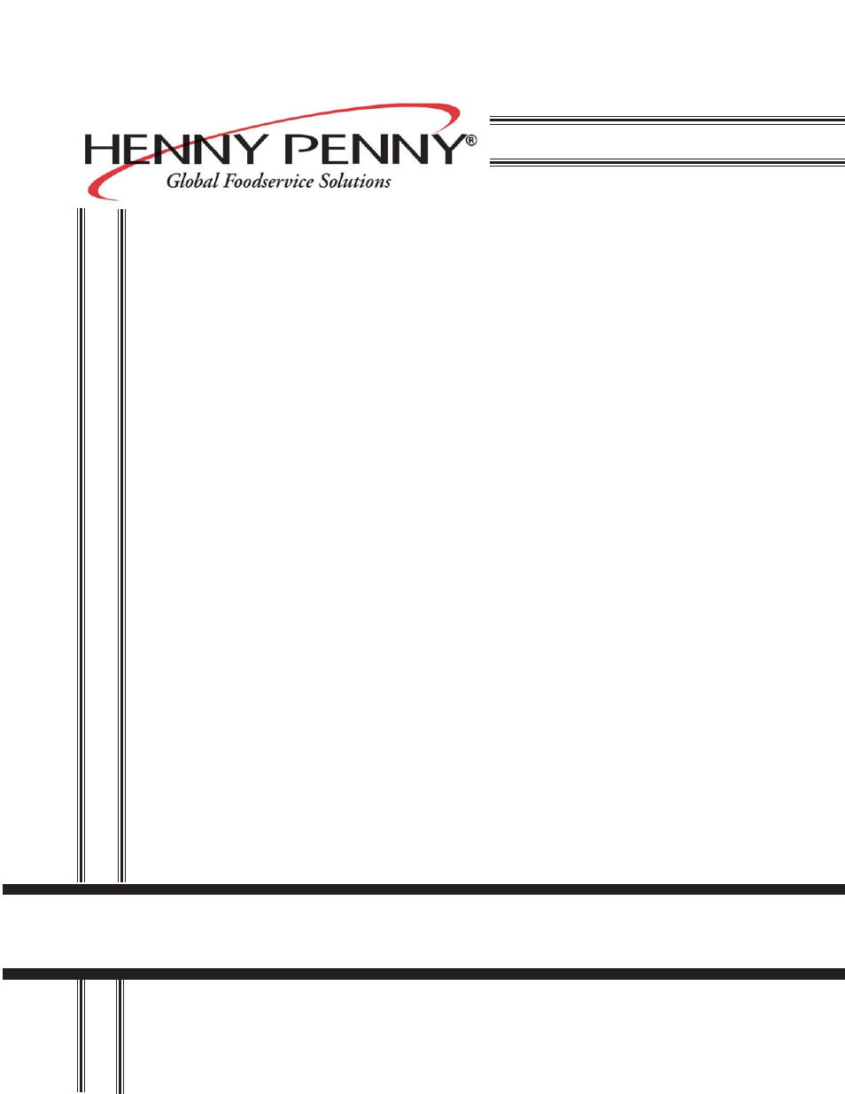 Henny Penny HCW-8 User Manual | 1 page