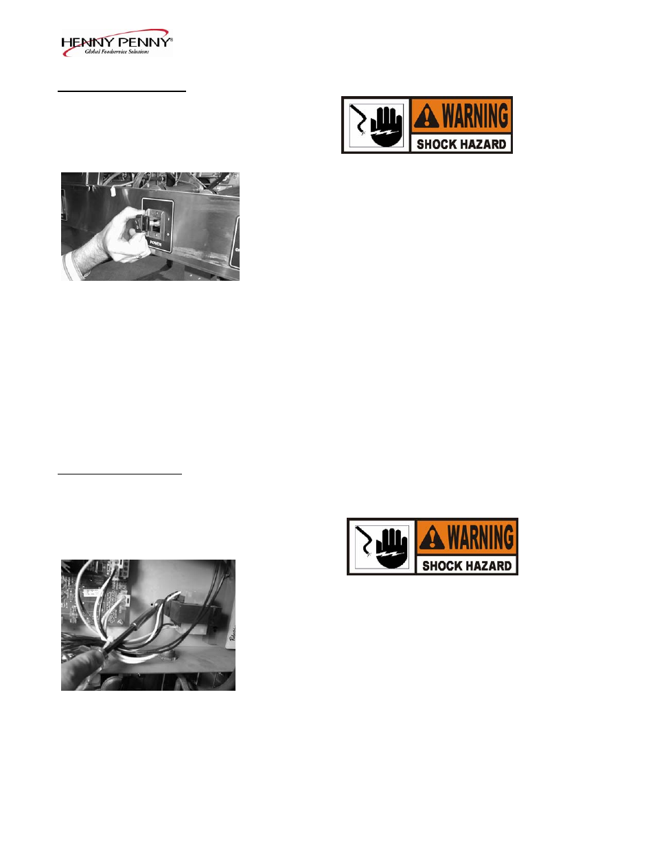 Henny Penny OFE-321 User Manual | Page 13 / 46