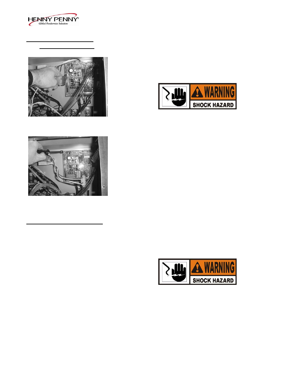 Henny Penny OFE-321 User Manual | Page 14 / 46