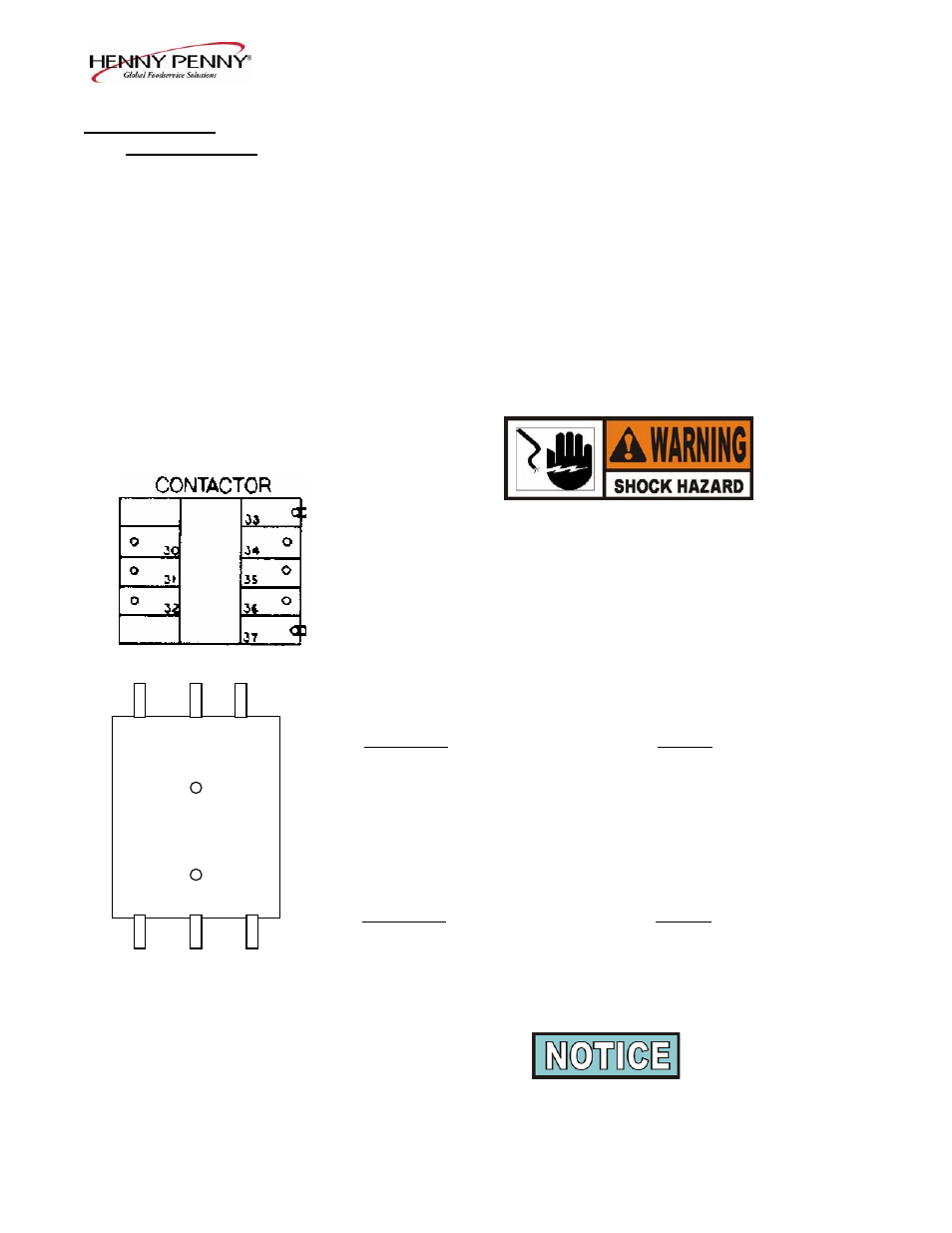 Henny Penny OFE-321 User Manual | Page 19 / 46