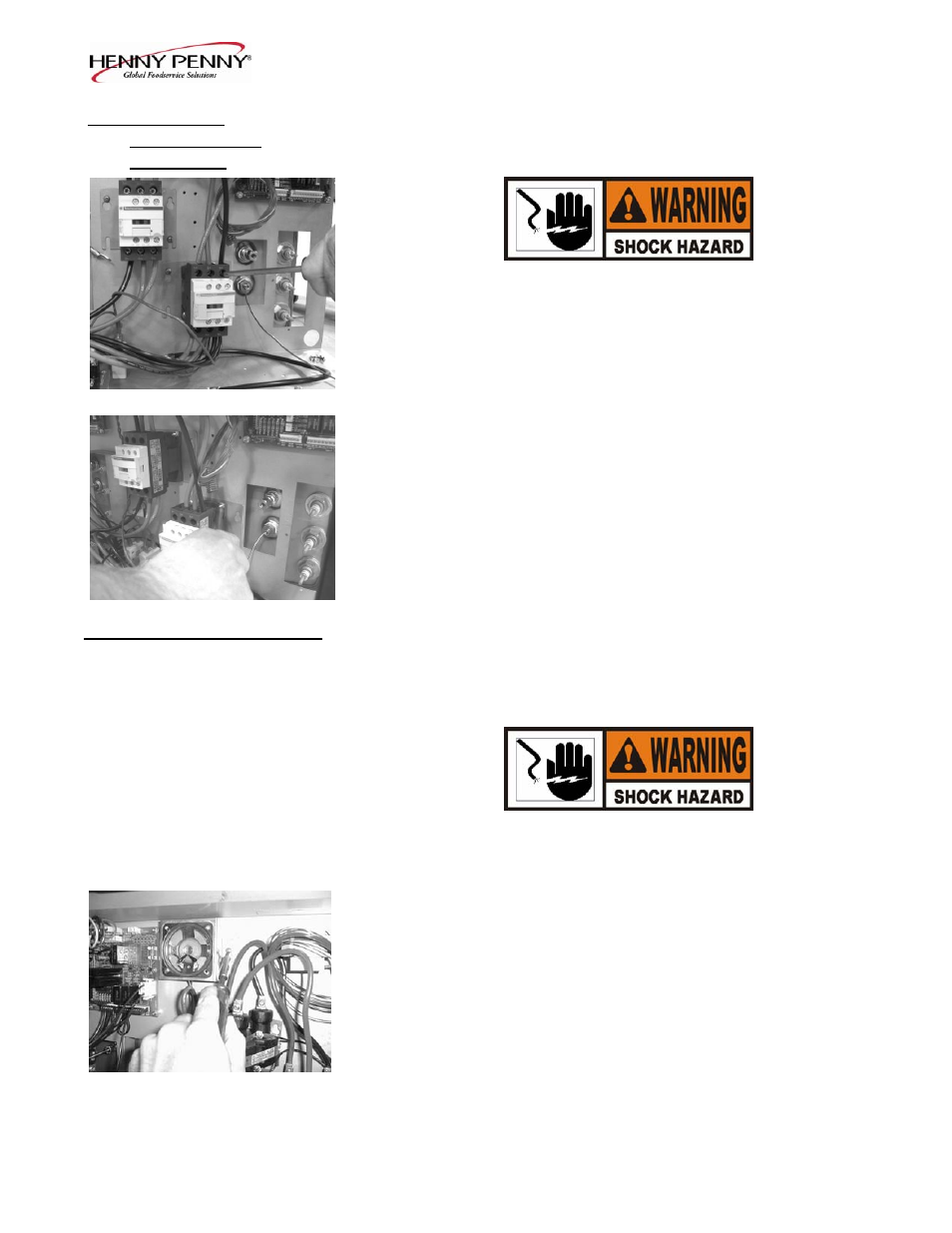 Henny Penny OFE-321 User Manual | Page 21 / 46