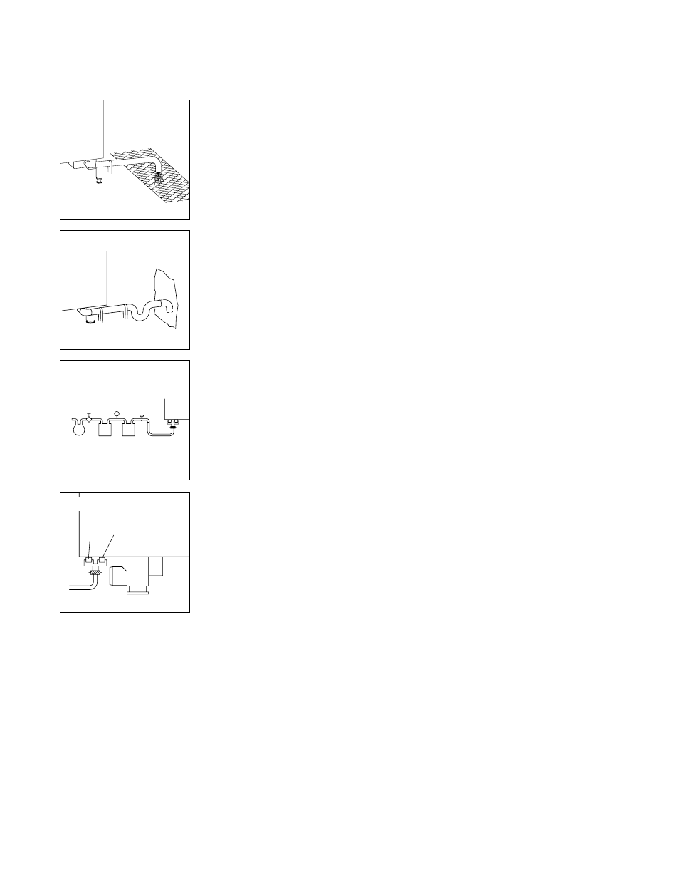 Water supply, Installation, 9) drain connection (wa) | Optional treated water connection | Henny Penny CLIMAPLUS LCG User Manual | Page 64 / 84