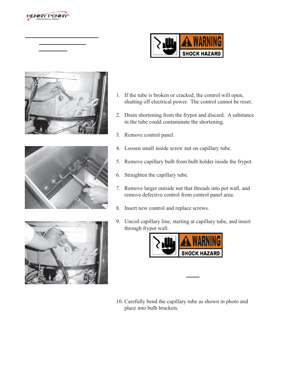 Henny Penny PFE-592 User Manual | Page 19 / 80