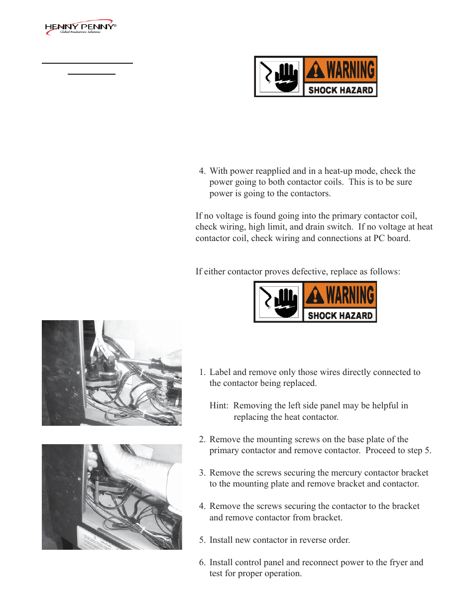 Henny Penny PFE-592 User Manual | Page 34 / 80