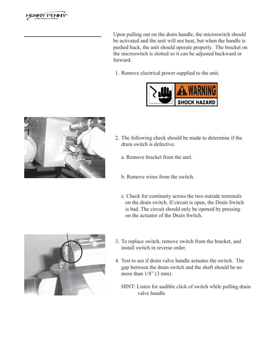 Henny Penny PFE-592 User Manual | Page 38 / 80