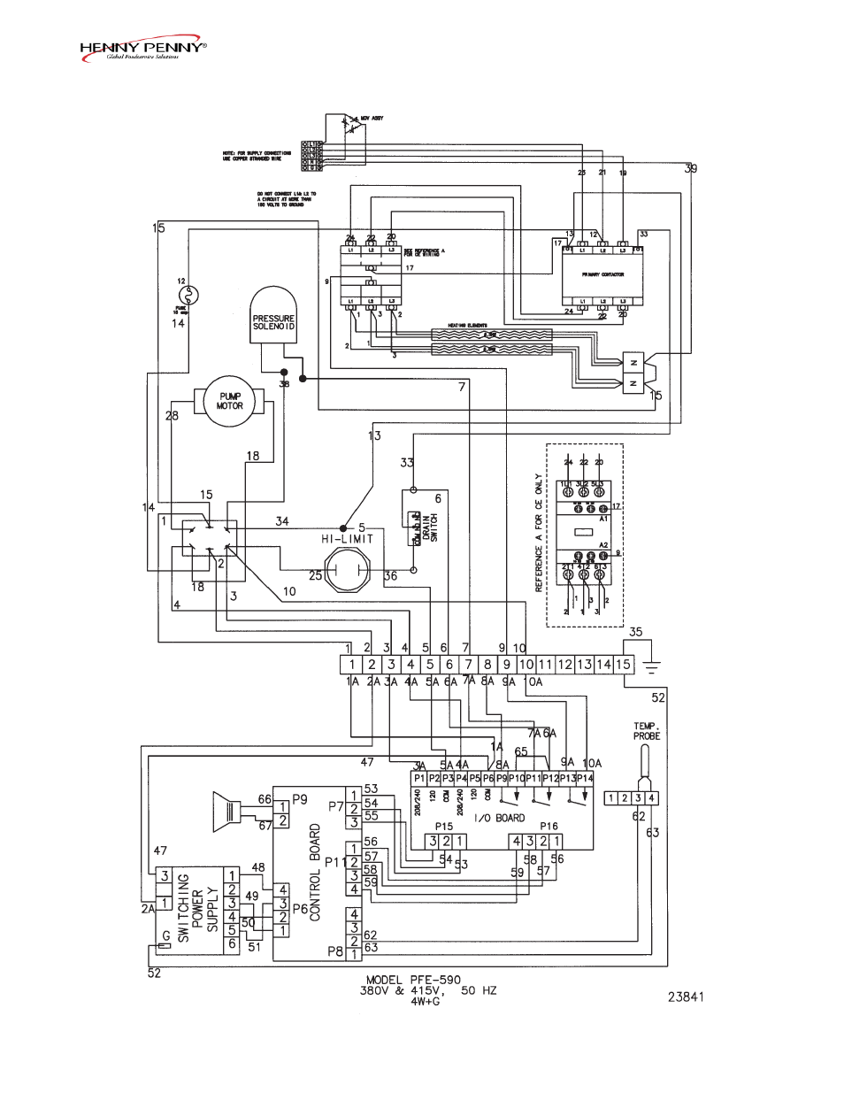 Henny Penny PFE-592 User Manual | Page 46 / 80