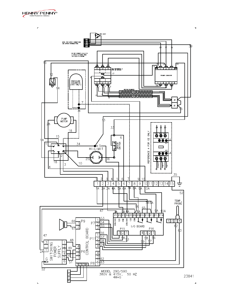 Henny Penny PFE-592 User Manual | Page 47 / 80