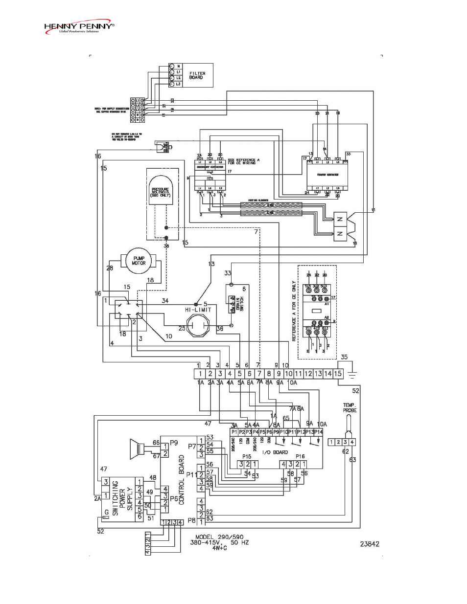 Henny Penny PFE-592 User Manual | Page 52 / 80