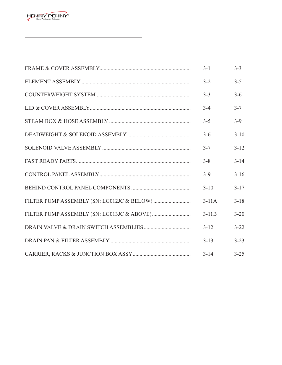 Henny Penny PFE-592 User Manual | Page 56 / 80