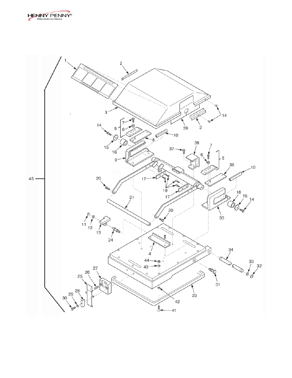 Henny Penny PFE-592 User Manual | Page 61 / 80