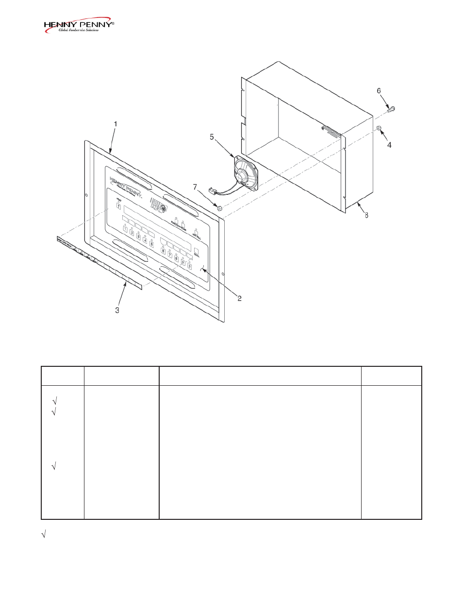 Henny Penny PFE-592 User Manual | Page 70 / 80