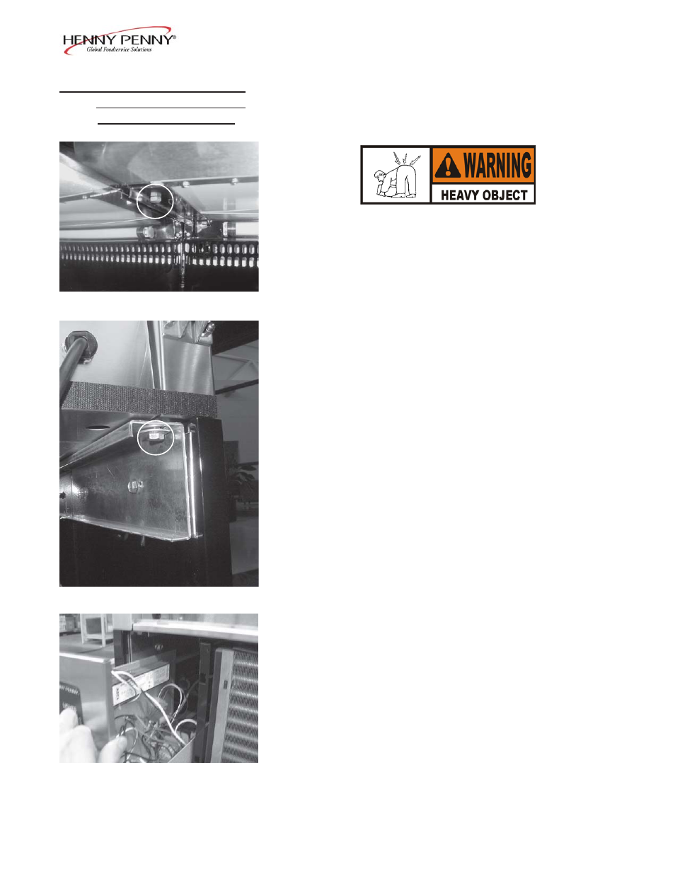 Henny Penny CBC/CBR-104 EN User Manual | Page 11 / 22