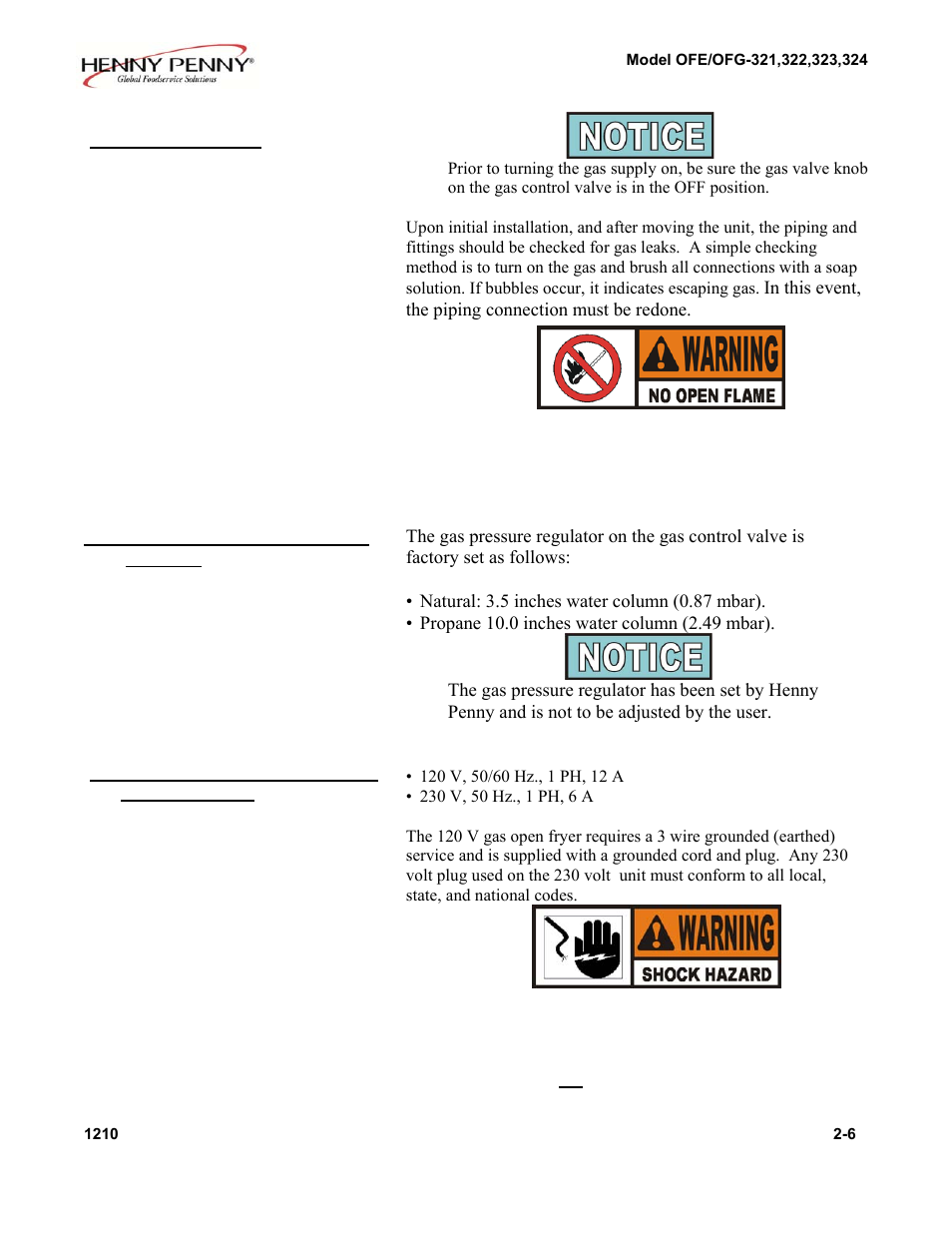 Henny Penny 323 User Manual | Page 6 / 11
