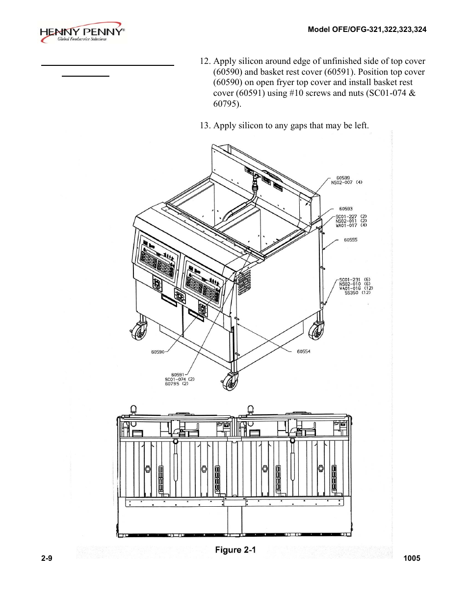 Henny Penny 323 User Manual | Page 9 / 11