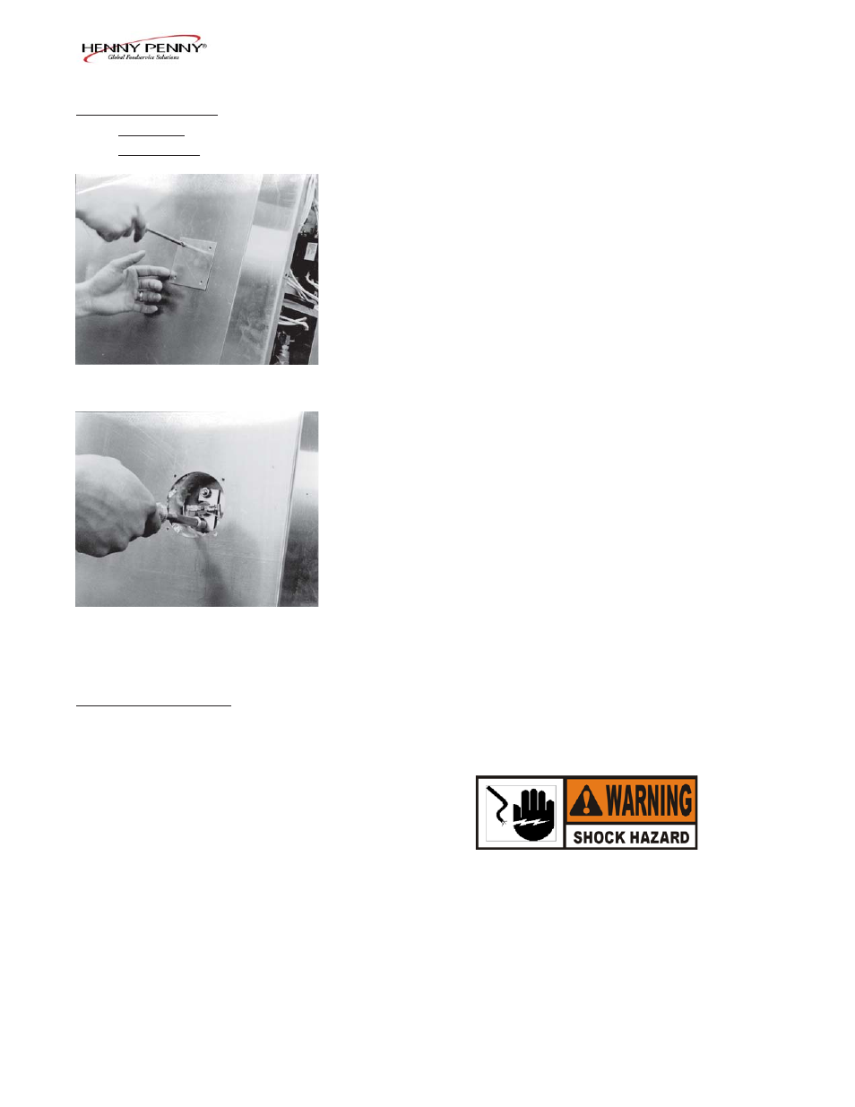 Henny Penny HCS-2 User Manual | Page 26 / 59