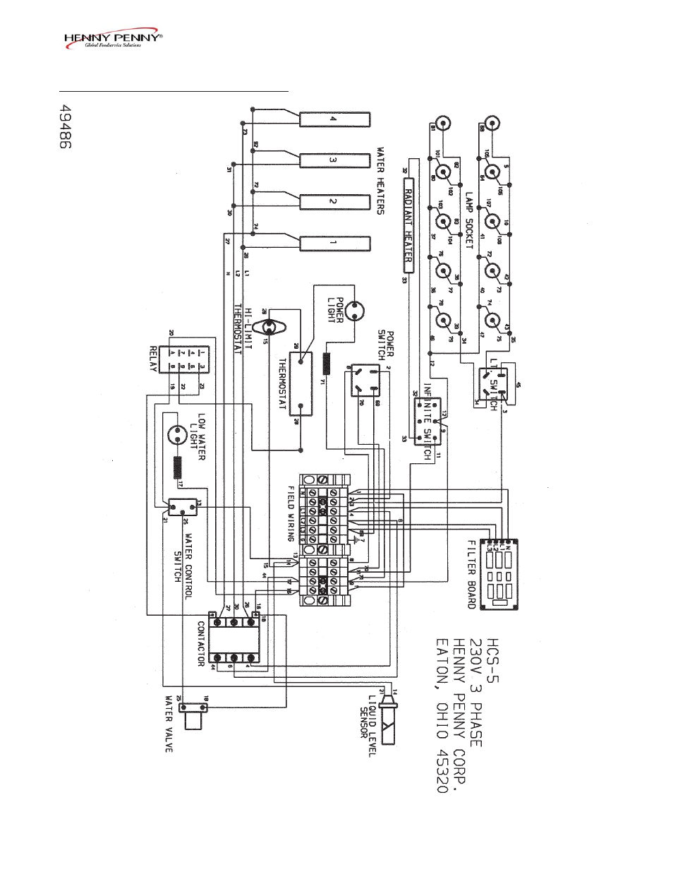 Henny Penny HCS-2 User Manual | Page 44 / 59