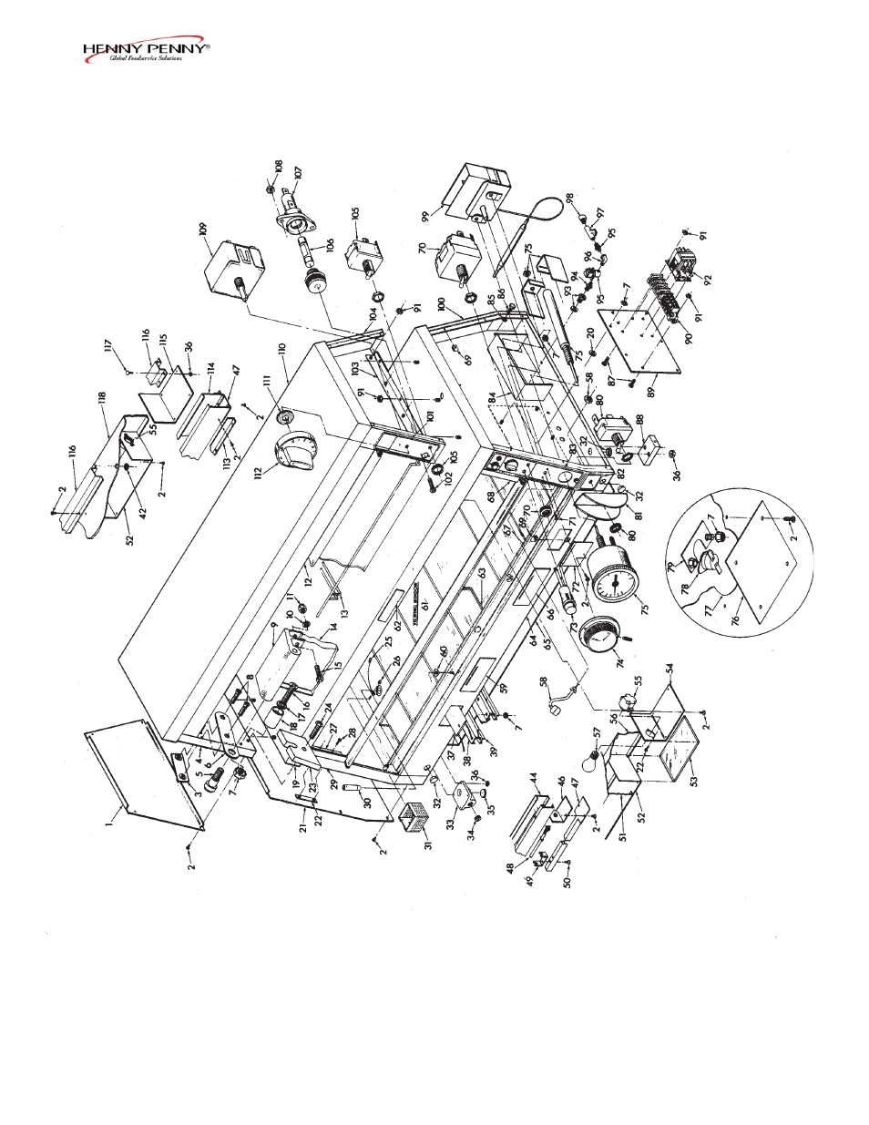 Henny Penny HCS-2 User Manual | Page 54 / 59