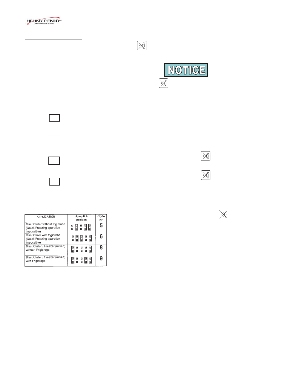 Henny Penny BCF-24/65/110 User Manual | Page 10 / 14