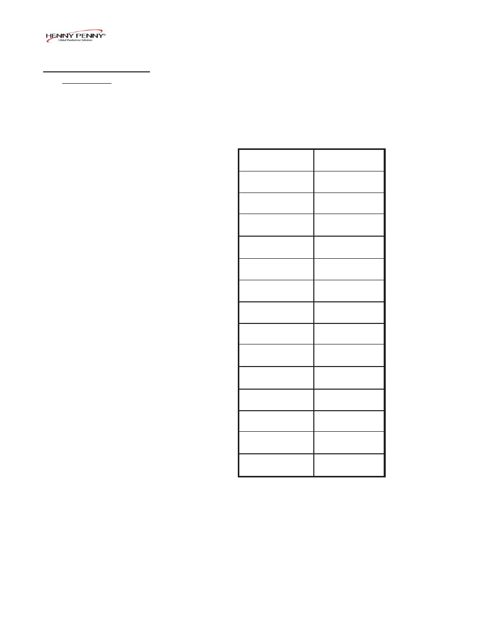 Henny Penny BCF-24/65/110 User Manual | Page 6 / 14