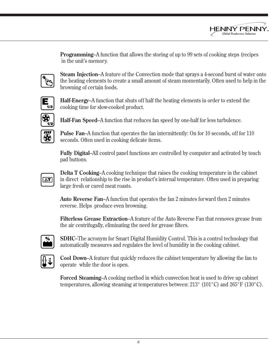Henny Penny CSG User Manual | Page 7 / 94