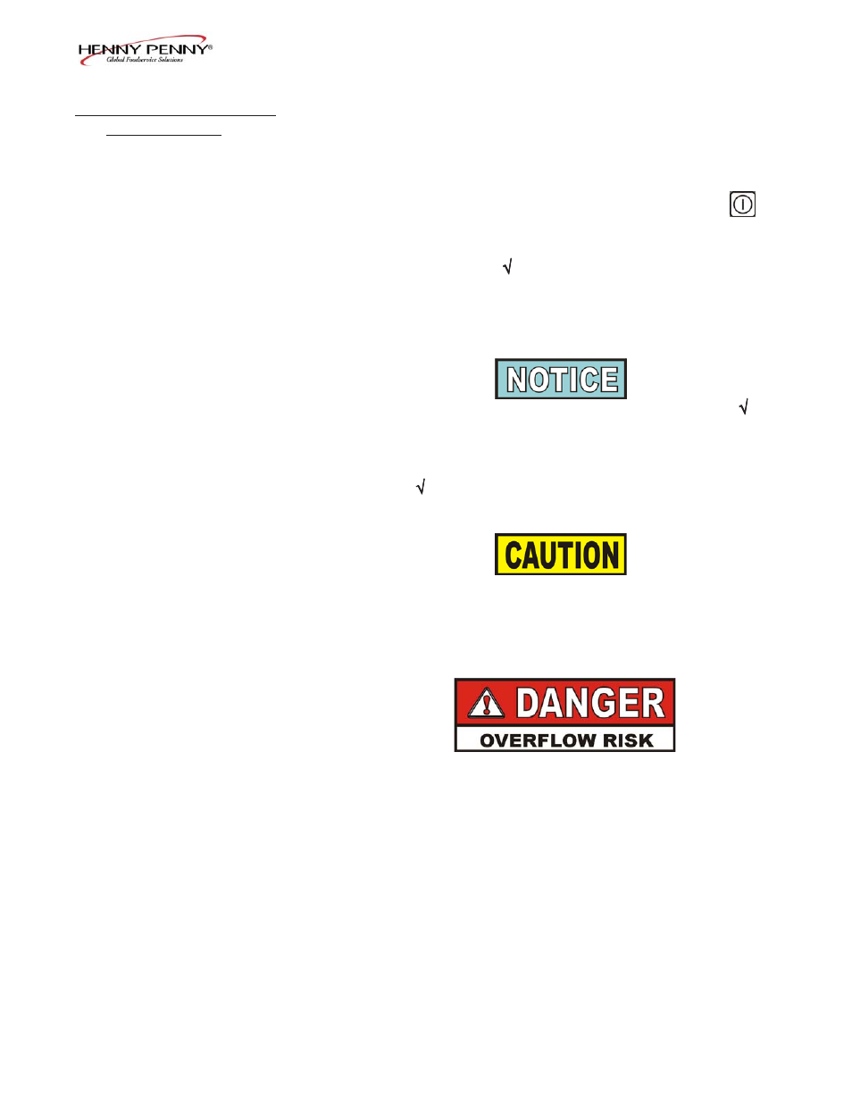 Henny Penny EEE-143 User Manual | Page 20 / 63