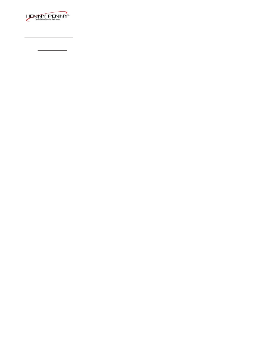 Henny Penny EEE-143 User Manual | Page 39 / 63