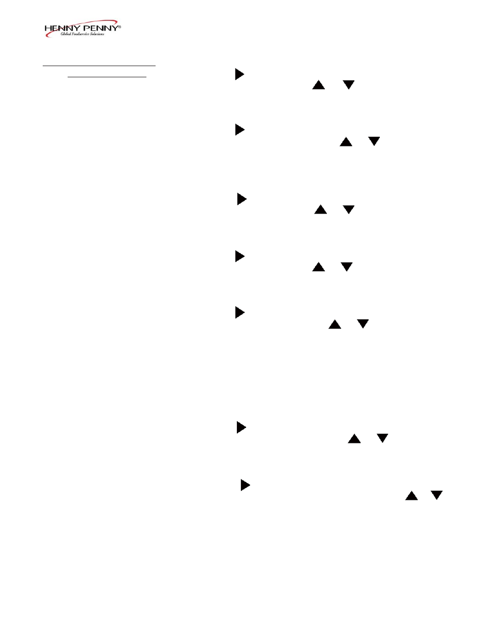 Henny Penny EEE-143 User Manual | Page 53 / 63