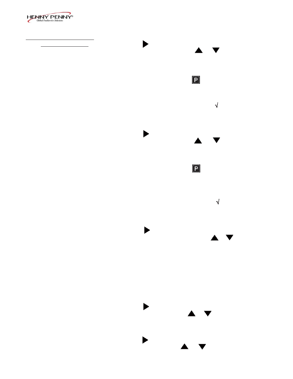 Henny Penny EEE-143 User Manual | Page 54 / 63