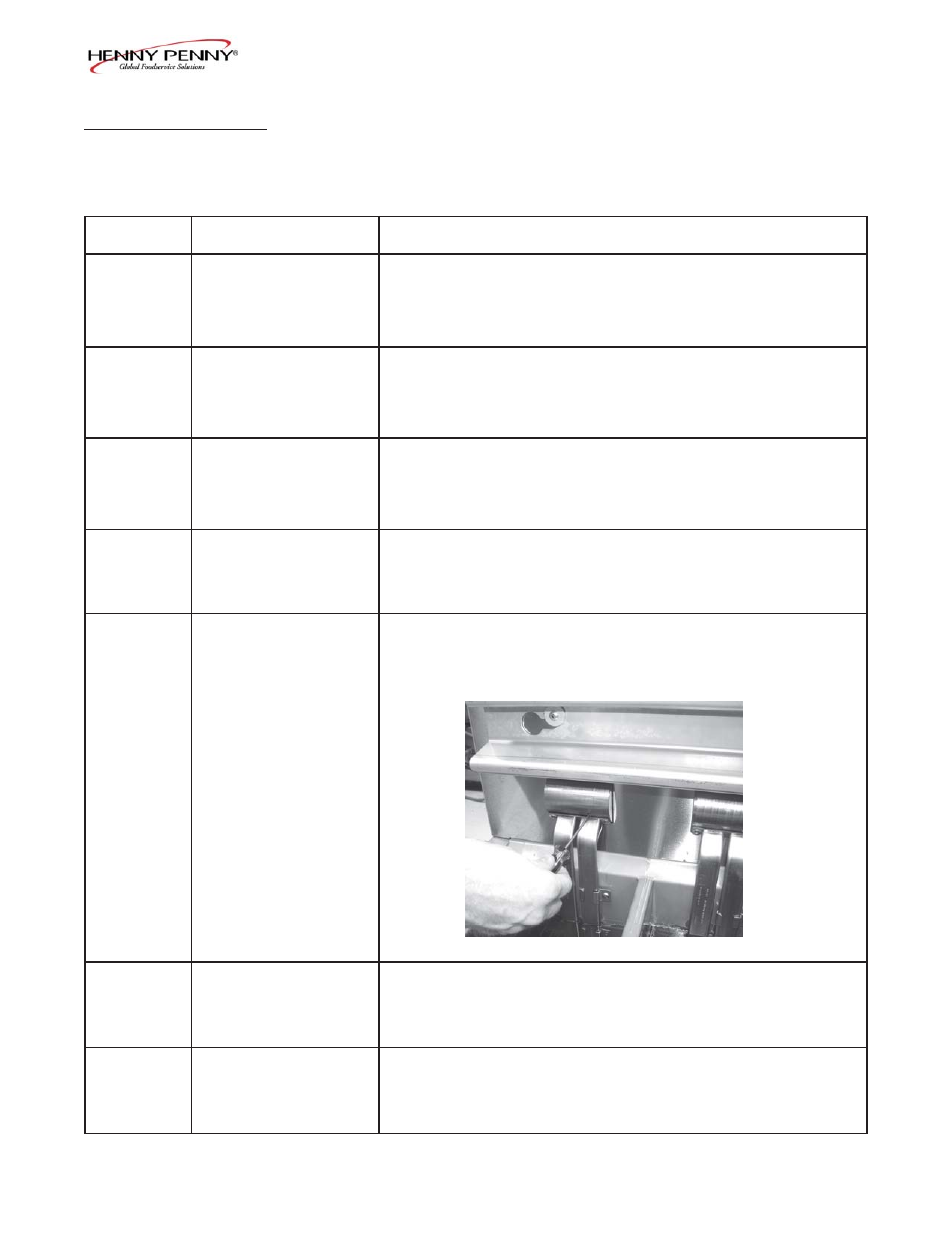 Henny Penny EEE-143 User Manual | Page 60 / 63