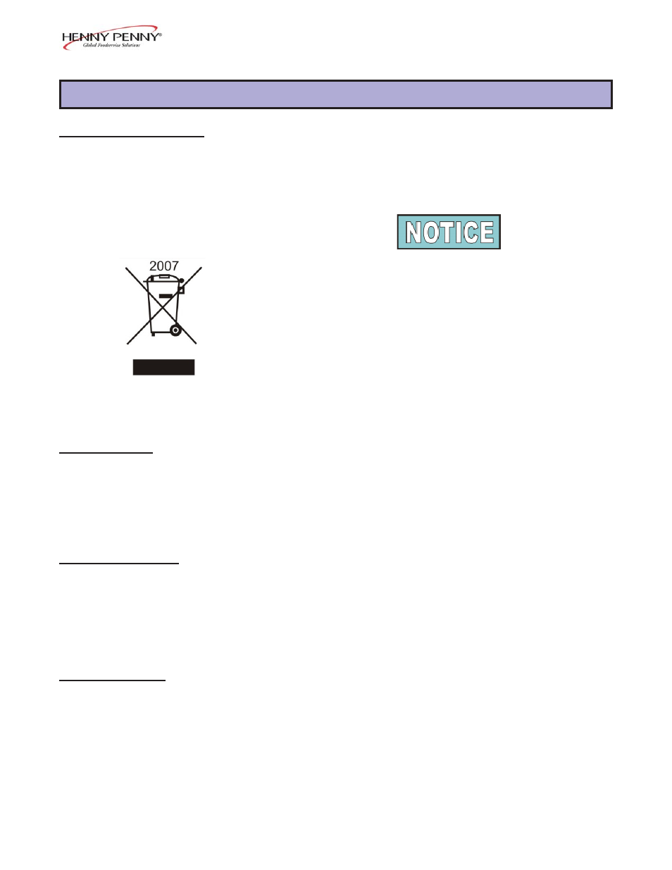 Section 1 | Henny Penny HMI-103 User Manual | Page 5 / 19