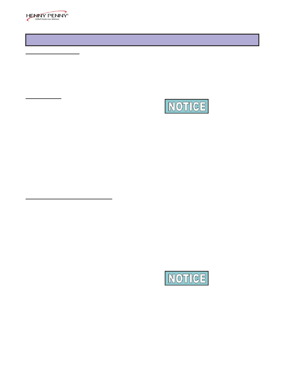 Section 3 | Henny Penny HMI-103 User Manual | Page 9 / 19