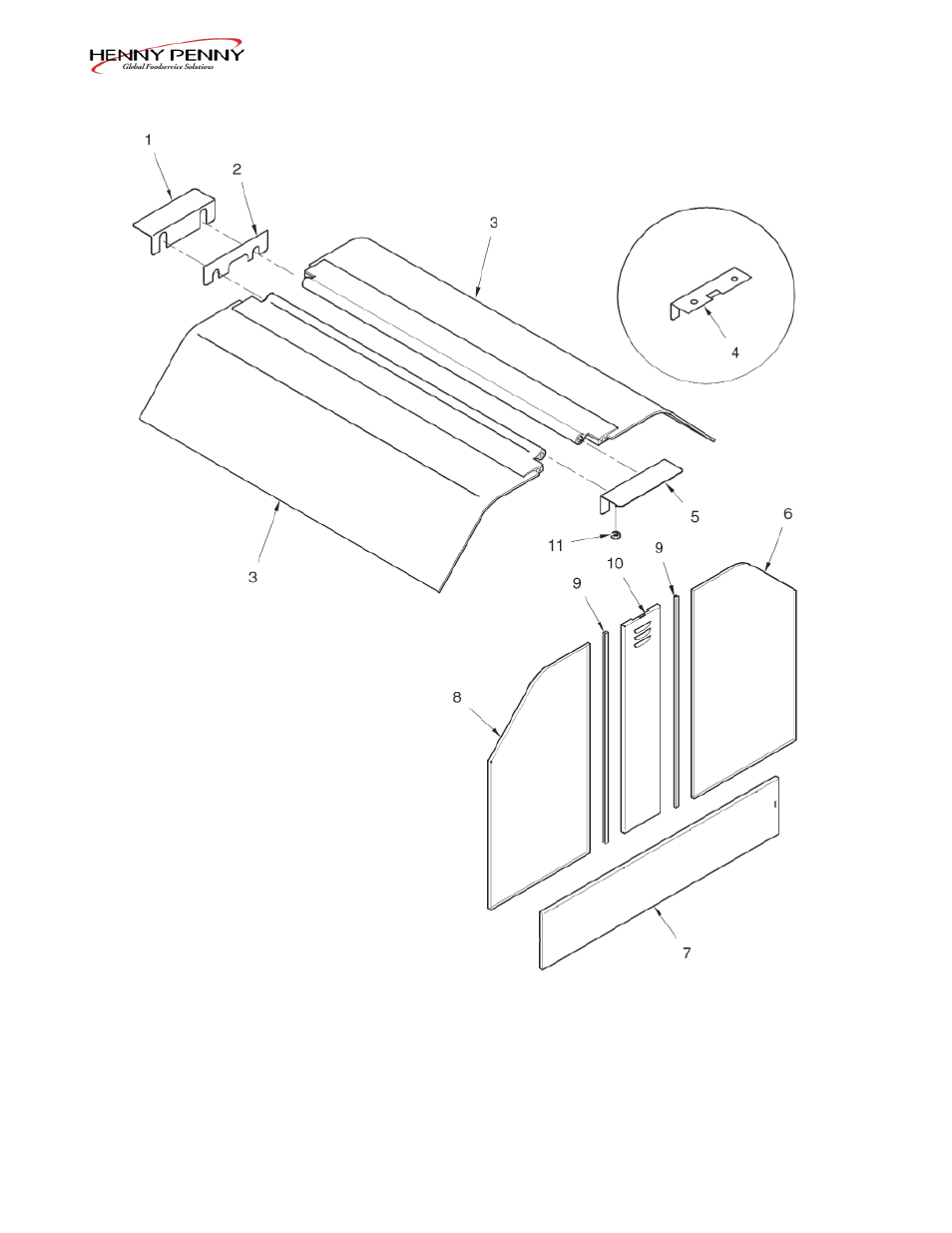 Henny Penny ISLAND WARMER HMI-105 User Manual | Page 32 / 34
